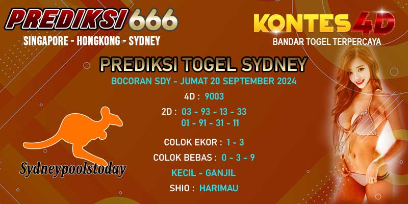 prediksi sdy jumat 20 september 2024 by prediksi666