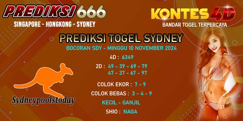 prediksi sdy Minggu 10 November 2024 by prediksi666